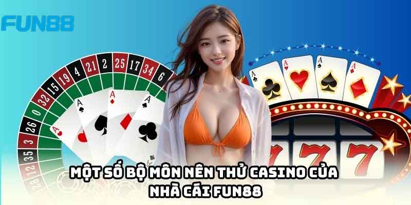 Một số trò chơi hot nên thử tại nhà cái fun88